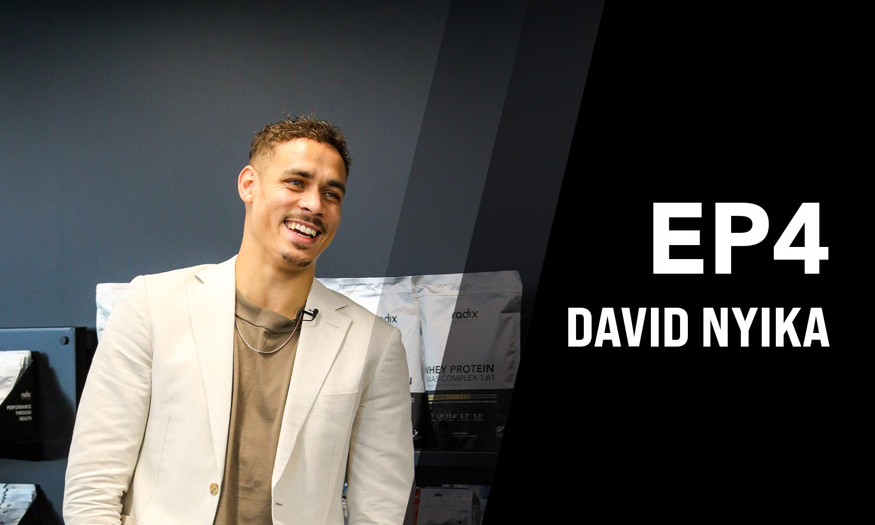 Podcast 4: David Nyika |Training, Using Freeze-Dried Meals and Life as a Professional Boxer - Radix Nutrition NZ