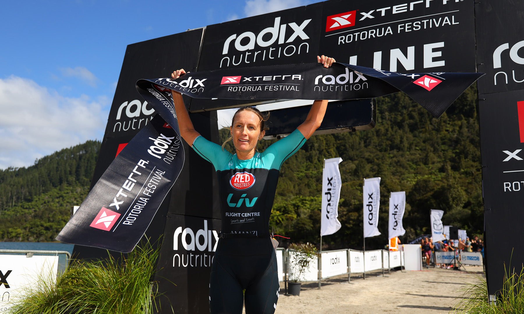 XTERRA Rotorua 2019 - Defending champions Sam Osborne and Jacqui Allen - Radix Nutrition NZ