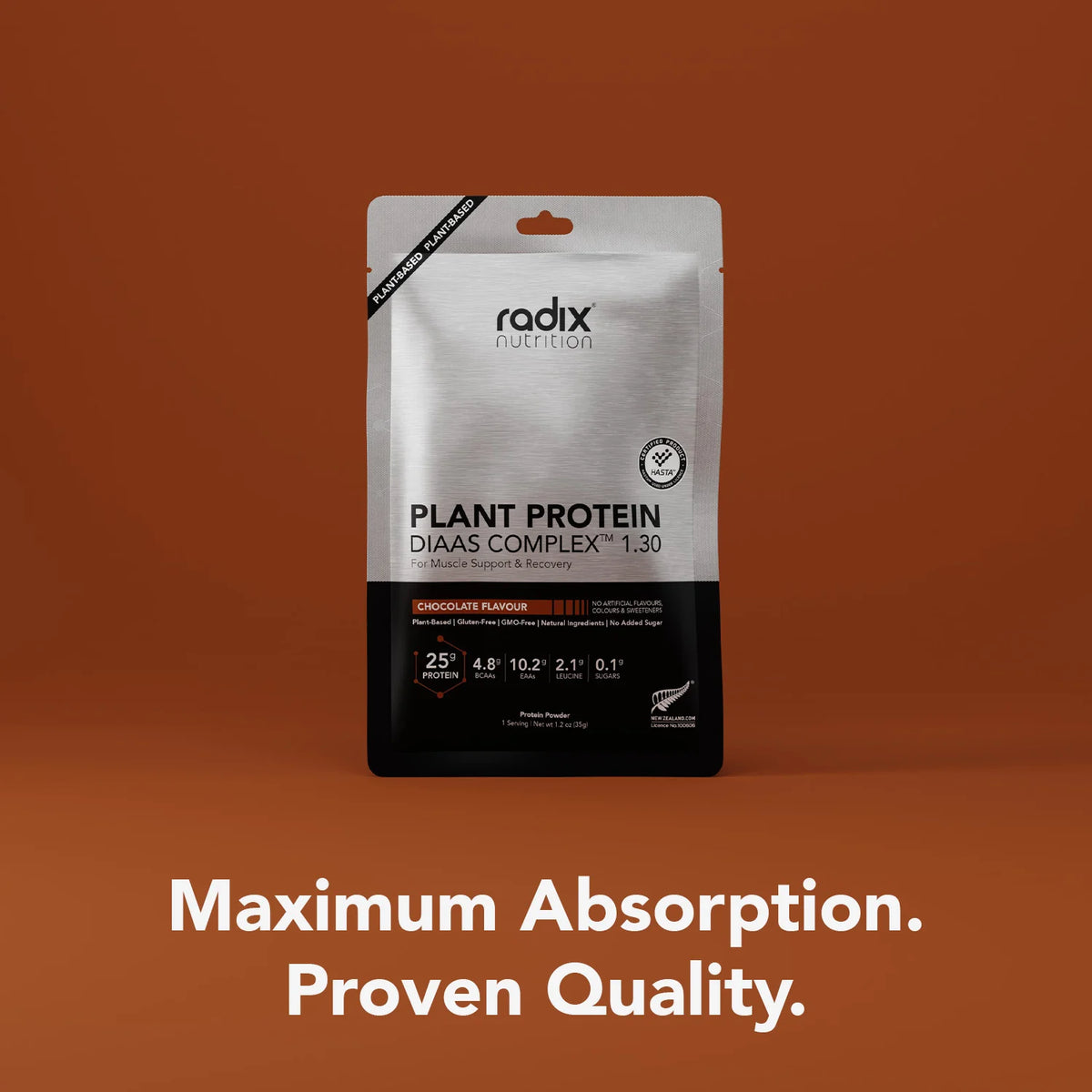 Plant Protein DIAAS Complex 1.30 - Chocolate / Single Serve