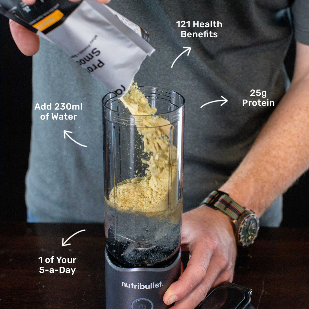 Whey Protein Smoothie - Cacao &amp; Banana / Single Serve