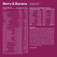 Whey Protein Smoothie - Berry & Banana / Bulk Bag