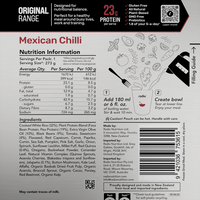 Original Meal - Mexican Chilli / 400 kcal (8 Pack)