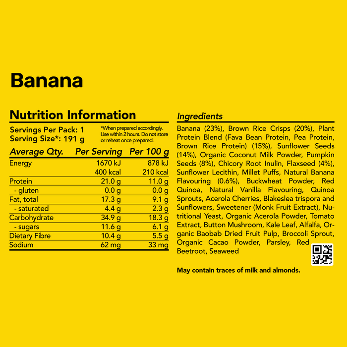 Original Breakfast - Banana / 400 kcal (8 Pack)