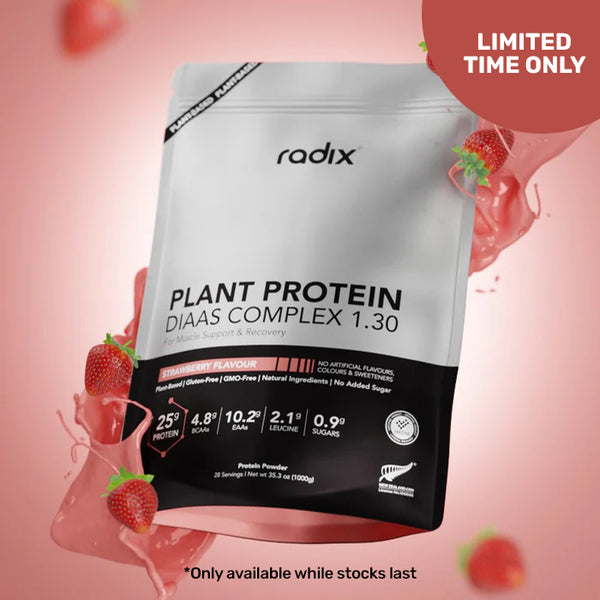 Plant Protein DIAAS Complex 1.30 - Strawberry / 1kg Bag