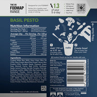 FODMAP Meals - Basil Pesto / 400 Kcal (Box of 8)